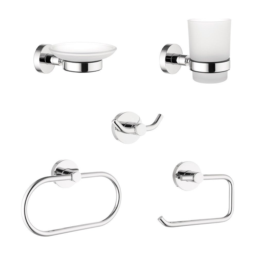 D100 Bathroom Accessory Set (5 Pcs)