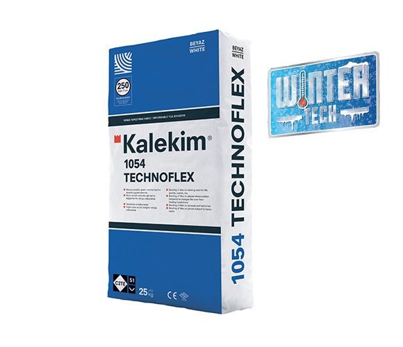 1054 Technoflex - Esnek Yapıştırma Harcı (Beyaz) C2TE S1