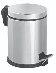 Amortisörlü Pedallı Çöp Kovası 12 Lt.