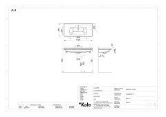 Idea 2.0 100x45 Etajerli Lavabo