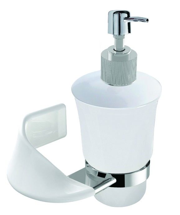 Caprice White Chrome Sıvı Sabunluk