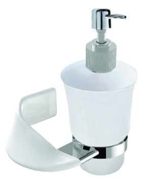 Caprice White Chrome Sıvı Sabunluk